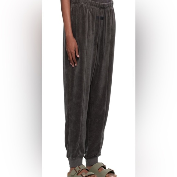 NWT: Fear of God Essentials Velour Lounge Pants | small - Picture 9 of 10